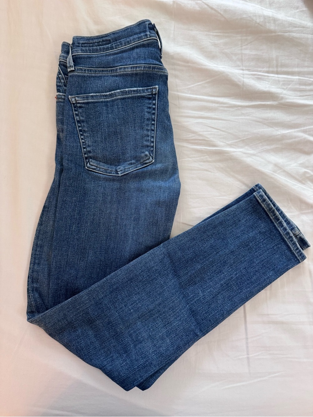 Citizens of Humanity Deep Blue Straight-Leg Women's Jeans